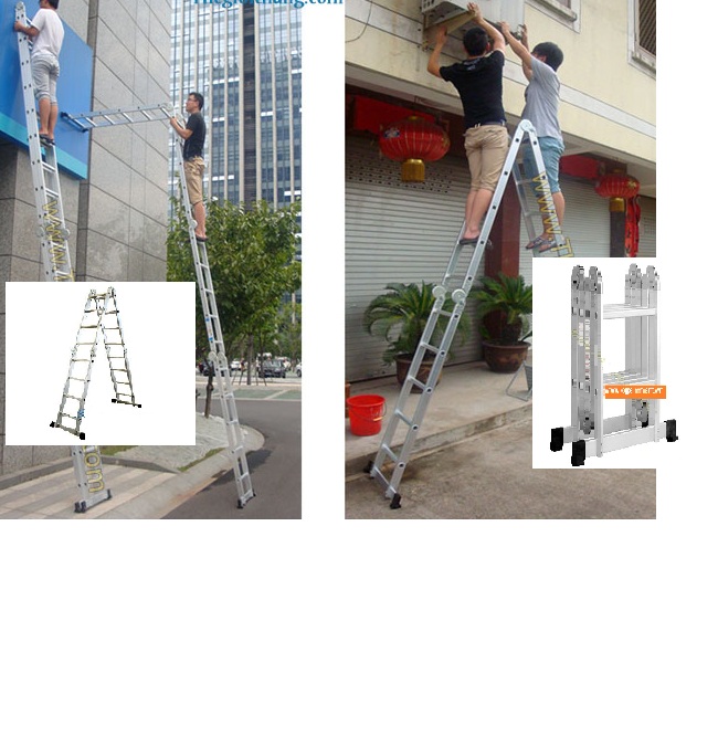 Thang nhôm gấp nikita TGA47