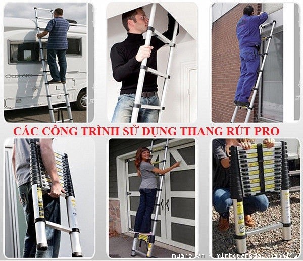 Mua thang nhôm rút đôi Nikita chính hãng ở Quận 10