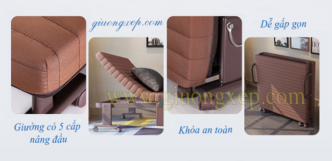 Giường gấp kiểu hàn quốc