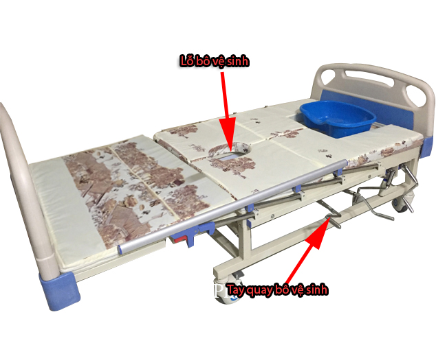 Giường bệnh nhân Lucass cao cấp chính hãng
